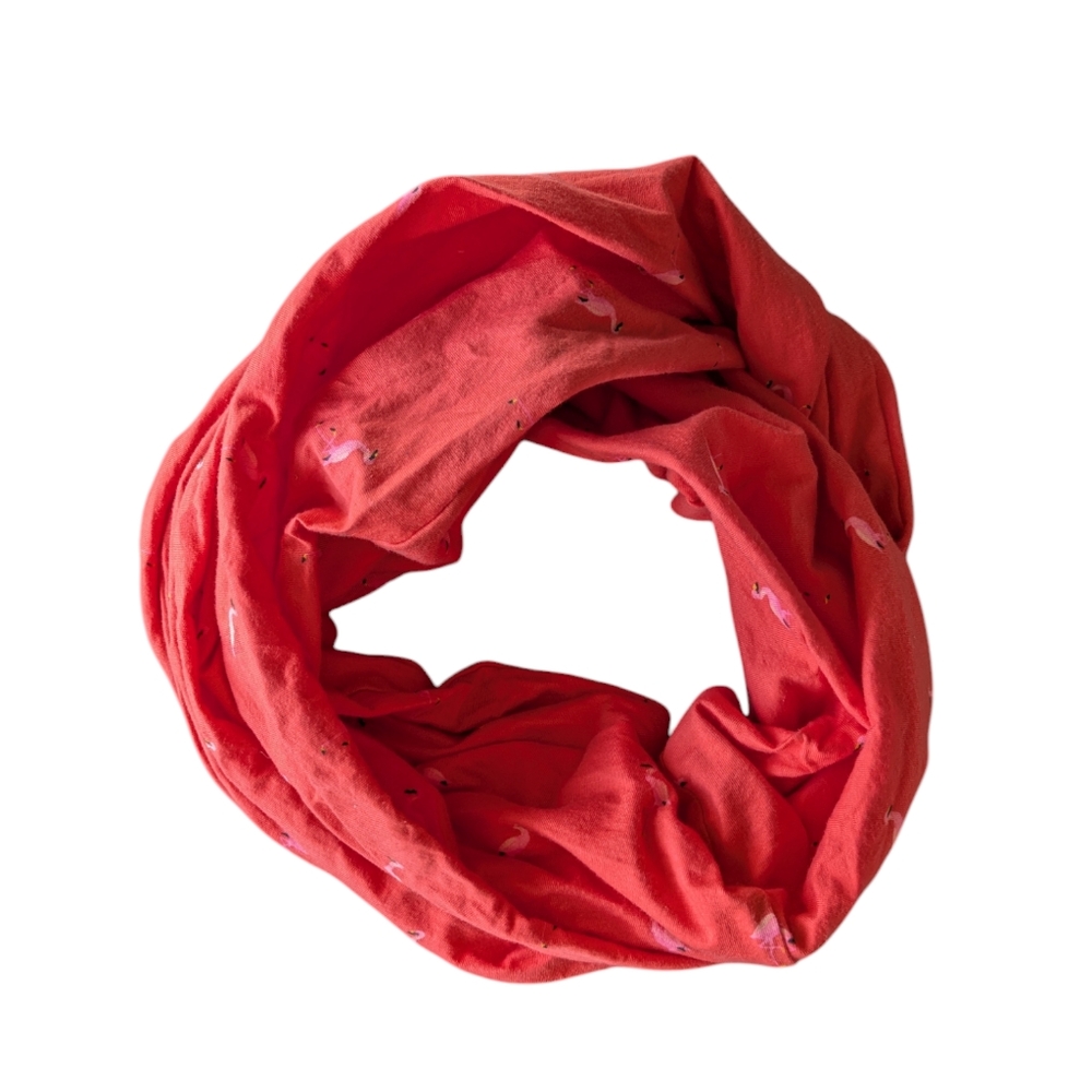 Buttercream Clothing flamingo infinity scarf